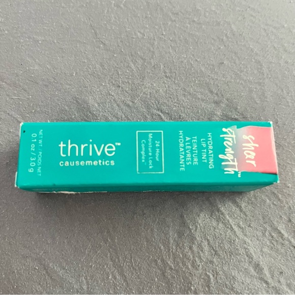 Thrive Causemetics Sheer Strength Lip Tint in Teal BRAND NEW *the color is Kara - Picture 4 of 9